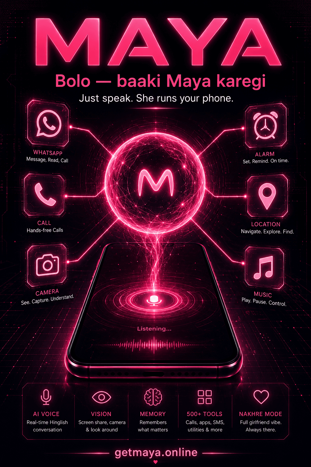 Maya for Android app