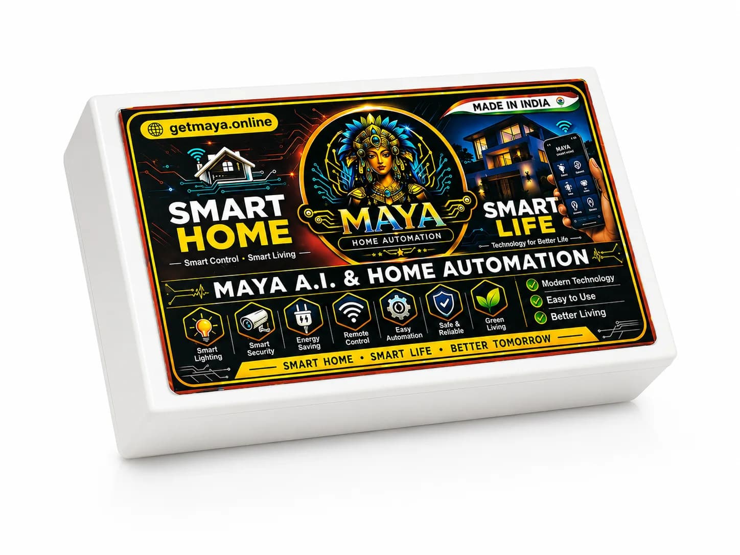 Maya Home Box side view